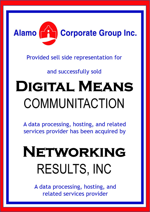 Digital Means Communication